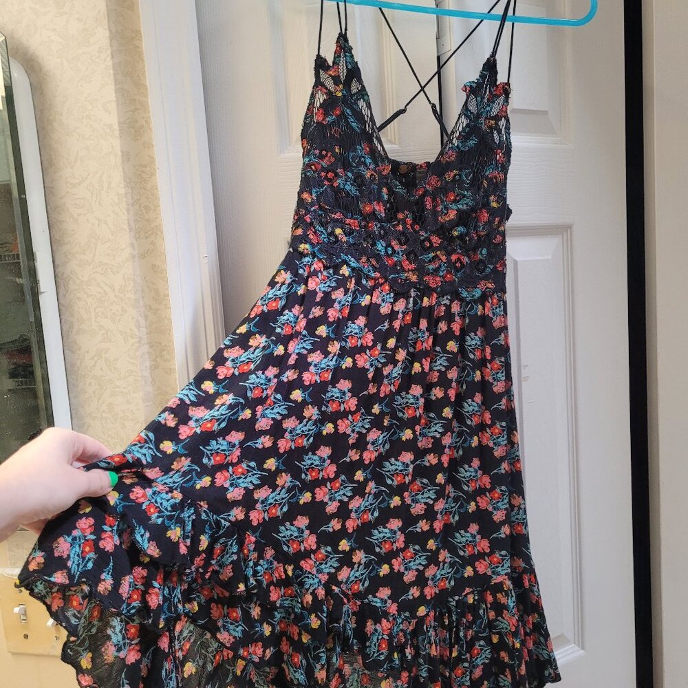 Free People Adella Mini Dress